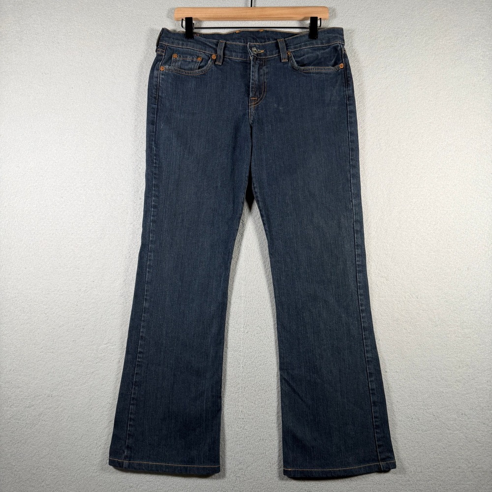 Lucky Brand Sweet N Low Dark Wash Bootcut Jeans Womens 8/29 Made in USA 81L0075